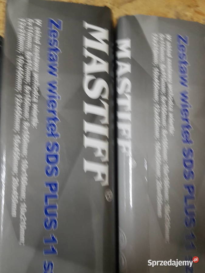 WIERTŁA DO BETONU SDS PLUS 11 WIERTŁO ZESTAW wielkopolskie Głogowa