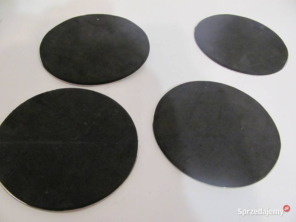 podstawki okrągłe ze stali nierdzewnej na piance