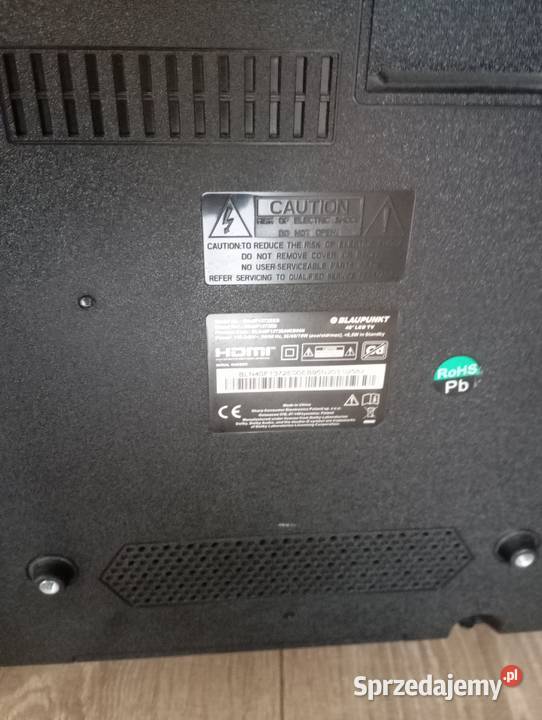 Telewizor Blaupunkt Telewizory Głuchołazy