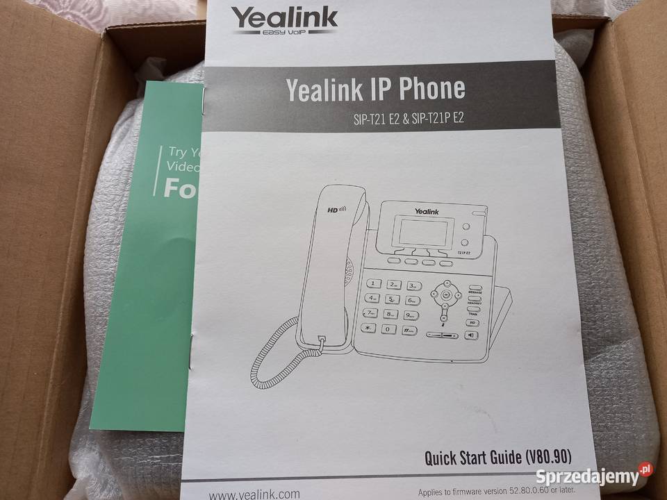 Telefon stacjonarny Yealink T21P E2 Panasonic podlaskie