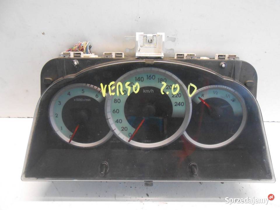 LICZNIK TOYOTA COROLLA VERSO 20 D