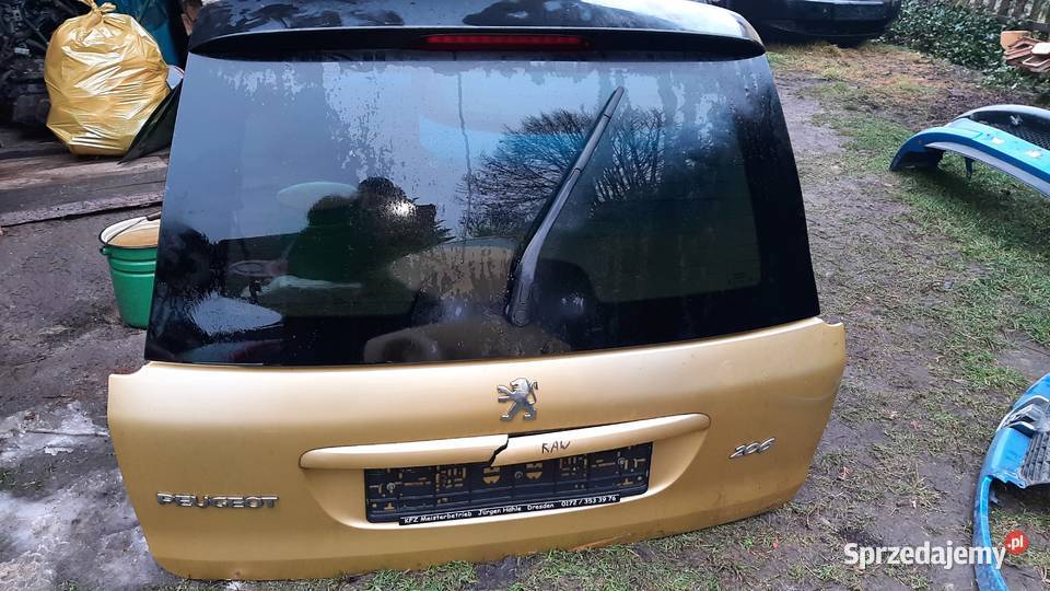 klapa peugeot 206 SW kombi kompletna KAW osobowe