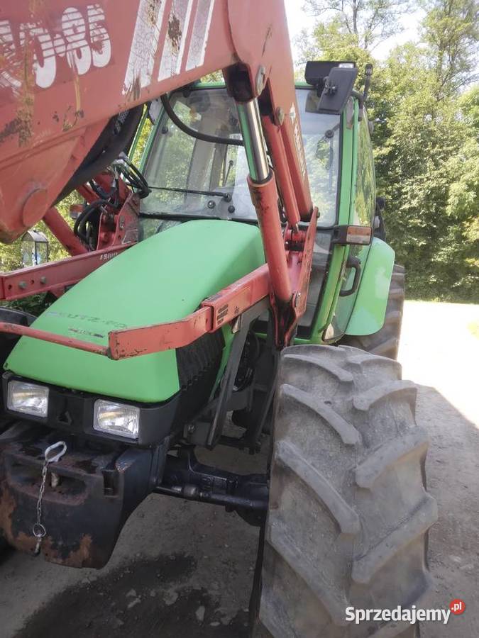 deutz fahr 490s z ładowaczem tur nowe opony stan Ciągniki Gwizdów