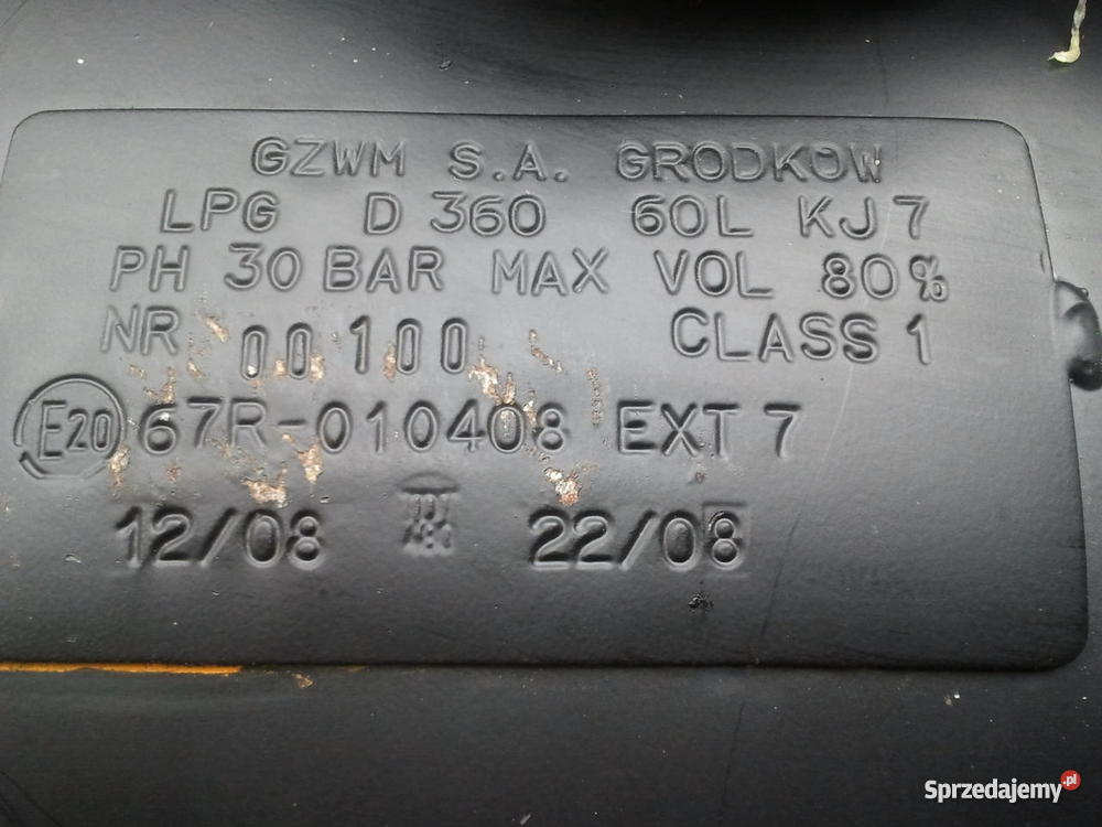 Instalacja LPG gaźnik osobowe