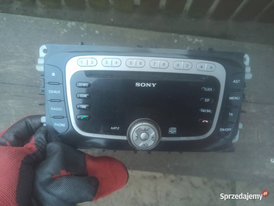 Radio Sony ford mondeo Motoryzacja Ostrołęka