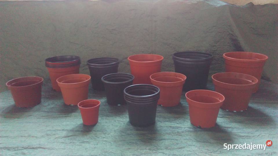 doniczki PLASTIK Robocze i Do Osłonek 13 Białystok sprzedam