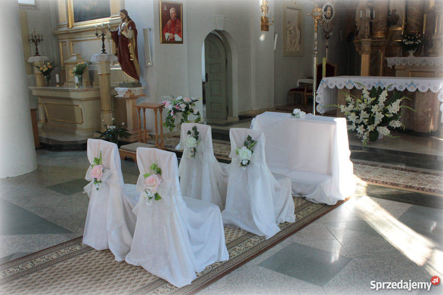 Dekoracje ślubne Warszawa sprzedam