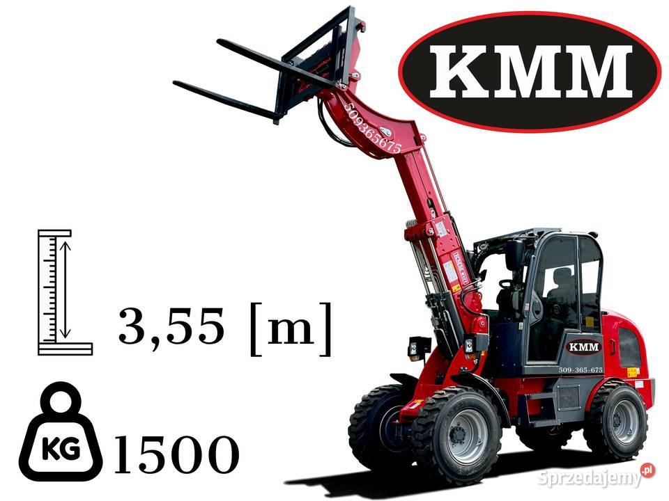Ładowarka teleskopowa 15 tony na 355m KMM 812T nie Malbork sprzedam