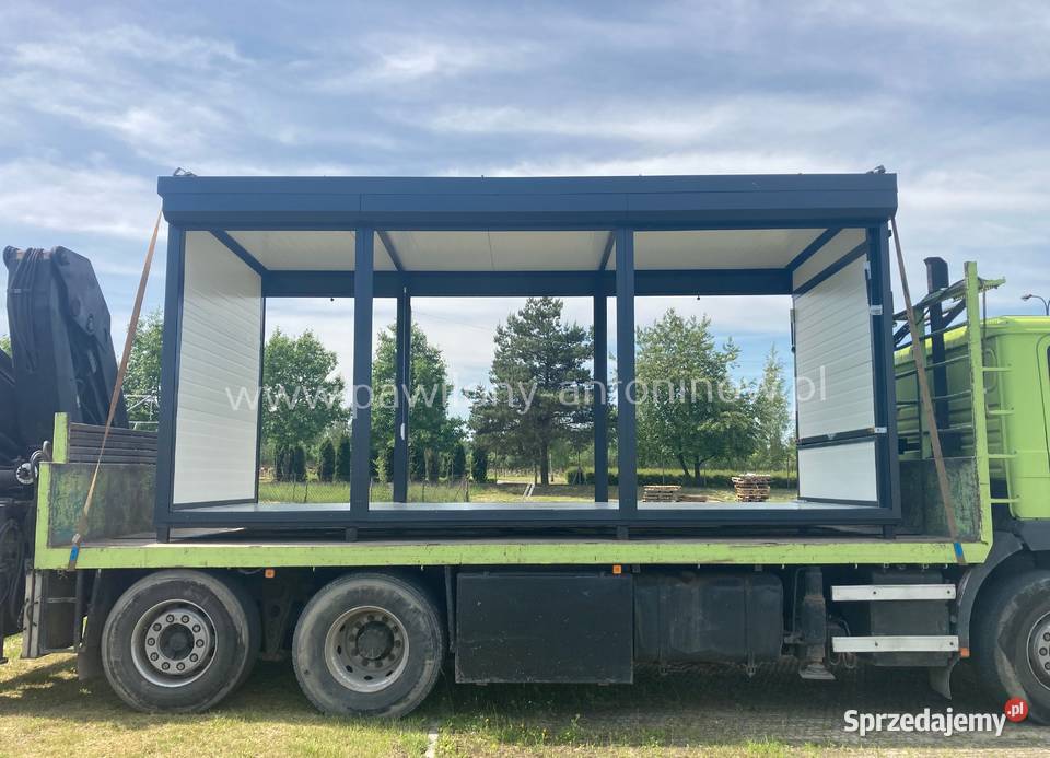 NOWY PAWILON KONTENER GASTRONOMICZNY LODY SKLEP Gastronomia