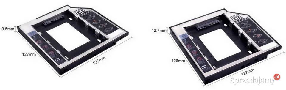 NOWY kieszeń obudowa na dysk twardy HDD SSD 95mm lubelskie Zamość