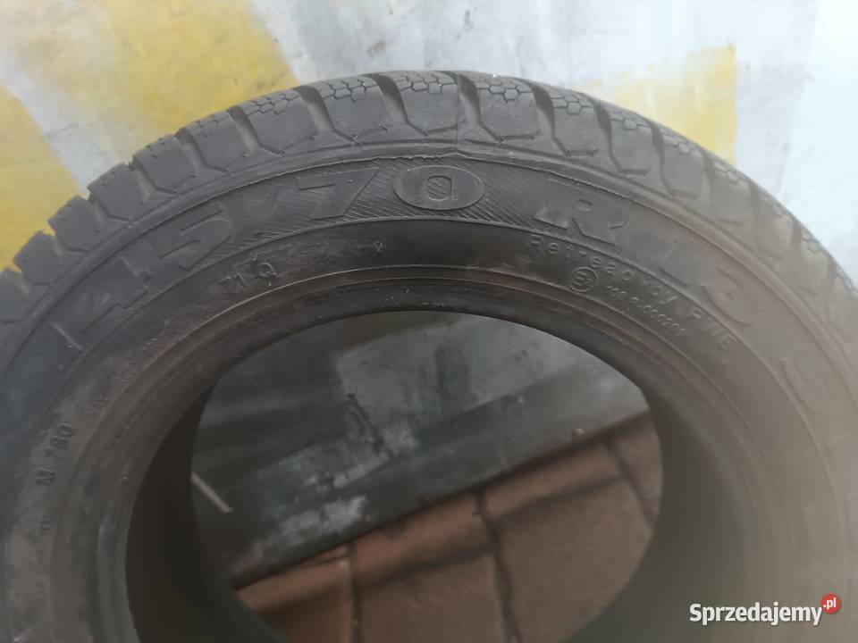 Para 2 opony 13 bieżnikowane używane 1457013