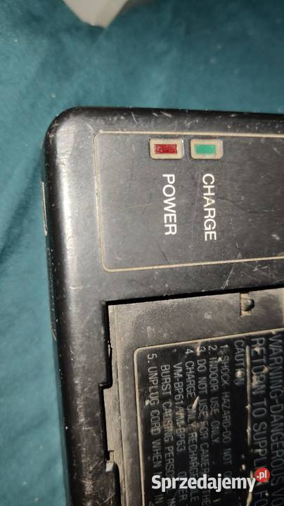 sprzedam ładowarkę do kamery Hitachi sprawną Kamery Sosnowiec