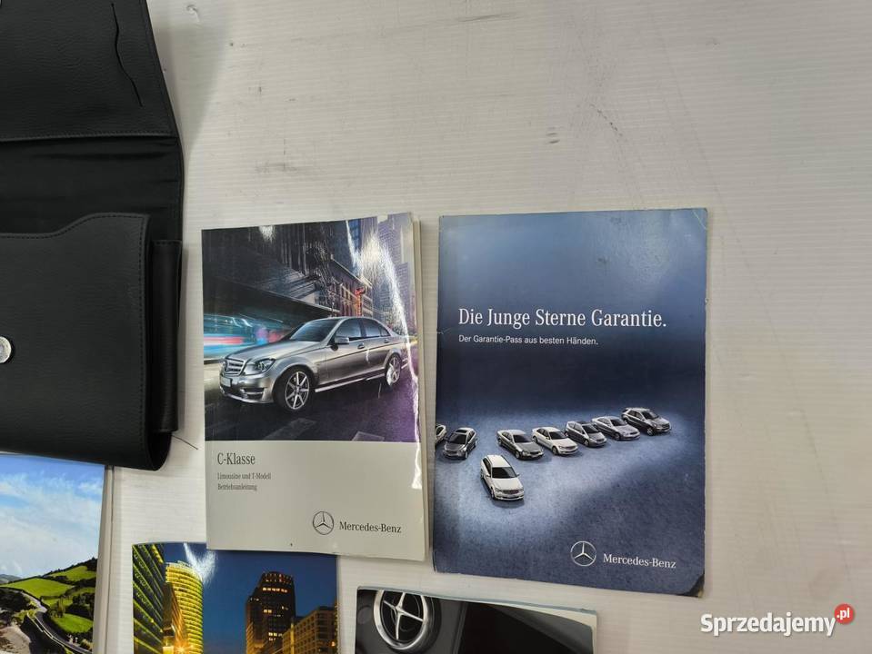 KSIĄZKA INSTRUKCJA ETUI MERCEDES W204 LIFT sprzedam