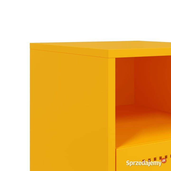Szafka nocna musztardowa 36x39x605 stal WM846560 mazowieckie Warszawa sprzedam