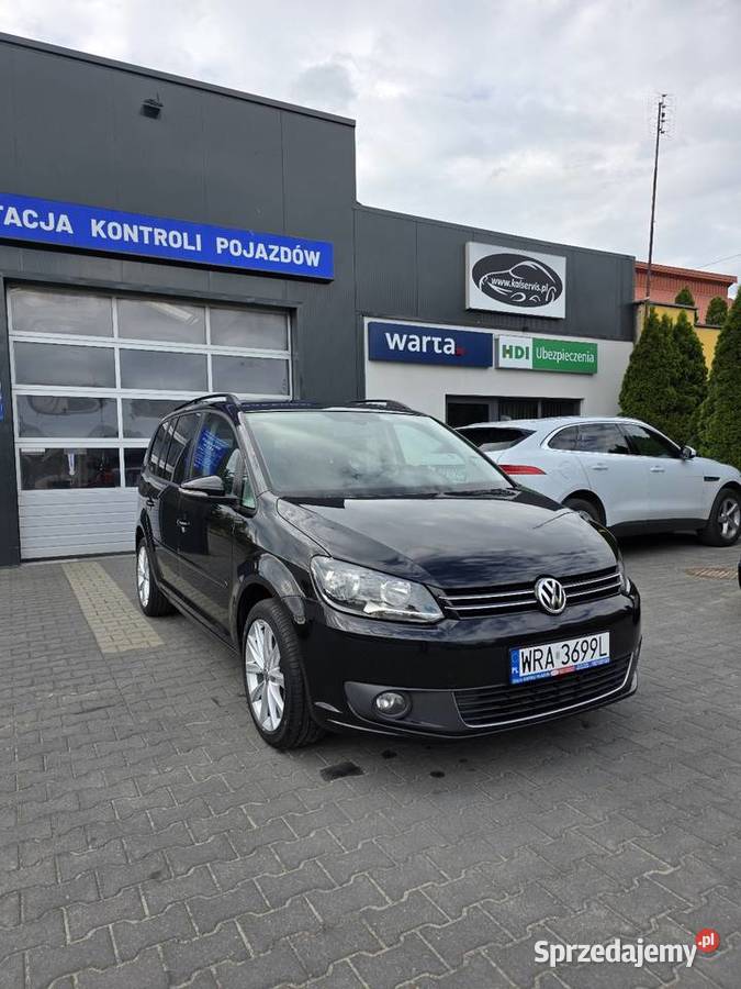 Volkswagen Touran 2013r mazowieckie Radom