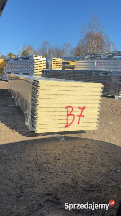 Płyta warstwowa piana PIR i WEŁNA Bryzgów sprzedam
