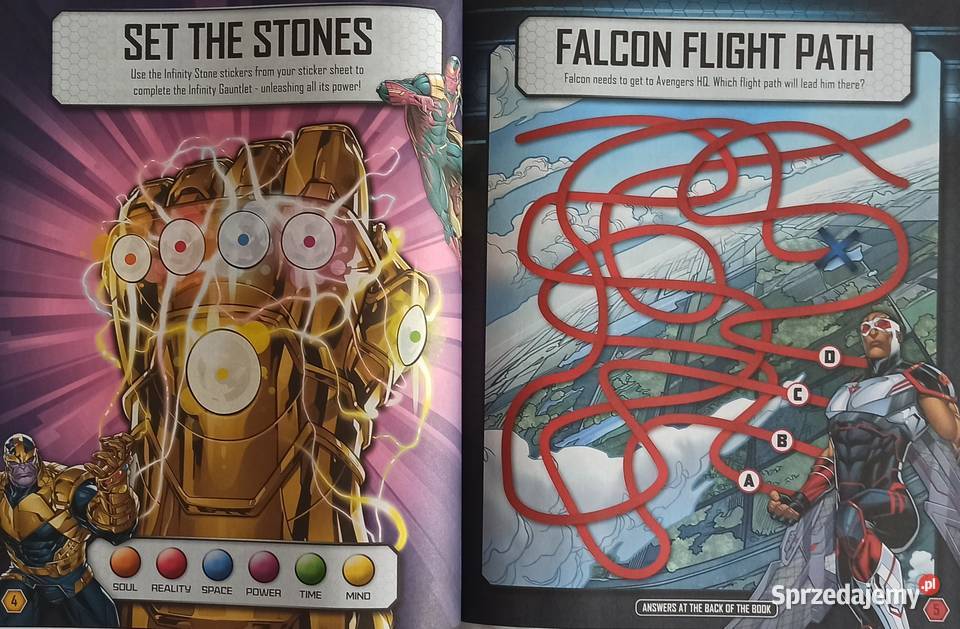 Naklejki Nalepki Marvel Avengers 230 Naklejek małopolskie Mogilany