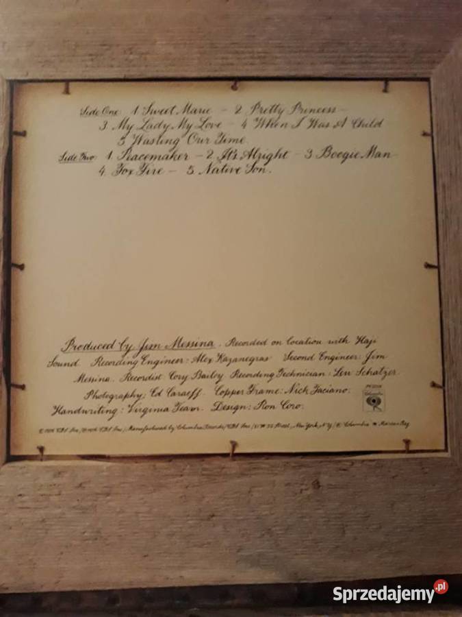 LOGGINS MESSINA Chellative Son 1976 CBS INCUSA Rzeszów