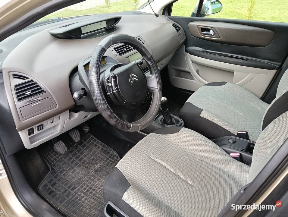 Citroen C4 16 GAZ 2005r Niski przebieg czujnik zmierzchu Motoryzacja pomorskie Słupsk