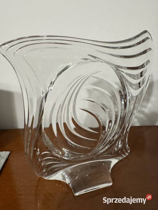 Szkło ozdobne szlifowane ramka antyk pamiątka z Porcelana i szkło Częstochowa