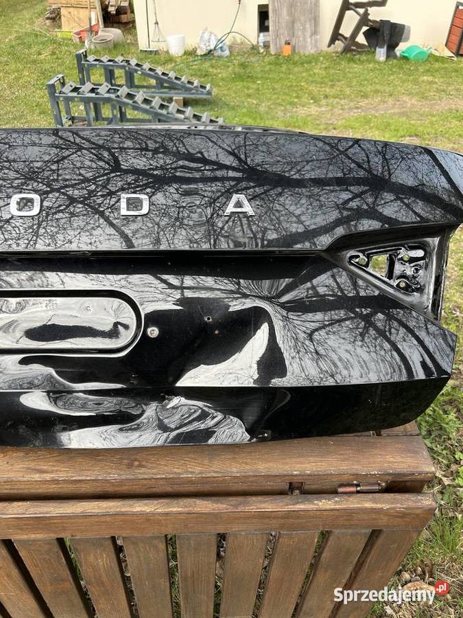 Klapa tylna skoda superb 3 polift Klapy bagażnika Aleksandrów Łódzki