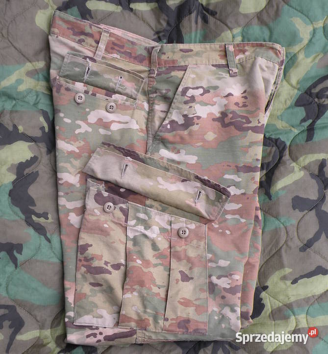 Spodnie ACU multicam OCP medium uszkodzone Wrocław sprzedam