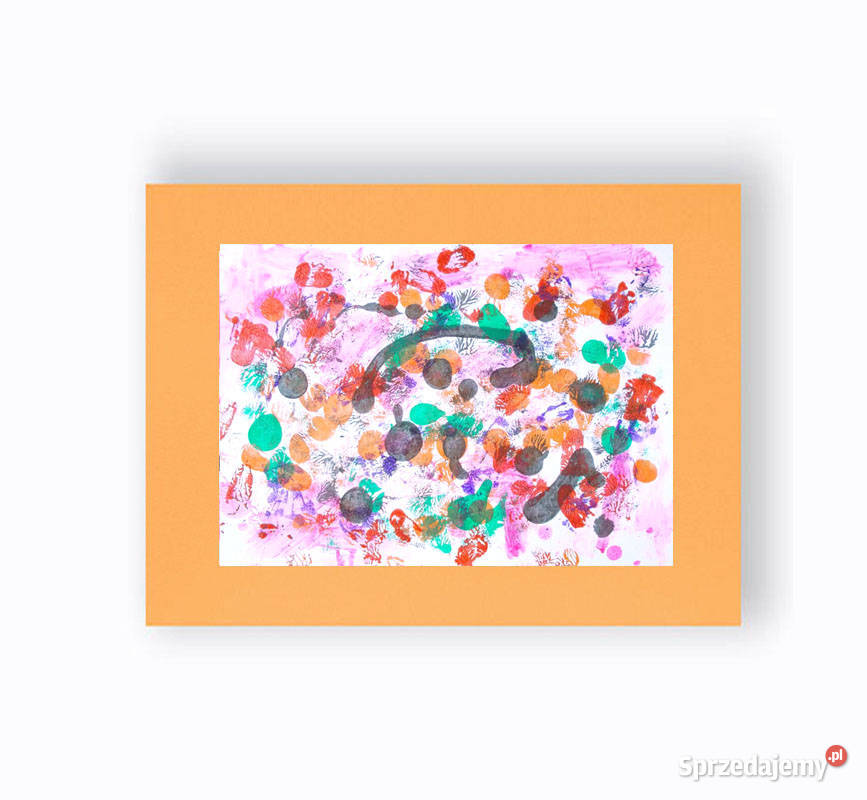 dekor do loftu abstrakcja obraz abstrakcja Łódź sprzedam