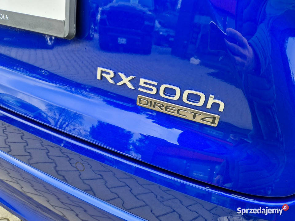 Lexus RX Rx 500h F Sport Fv 23 V 2022 Samochody osobowe Konstancin-Jeziorna