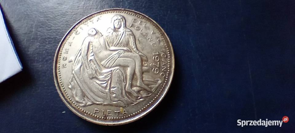Stare monety Medal JPII 105 Numizmatyka Lesko