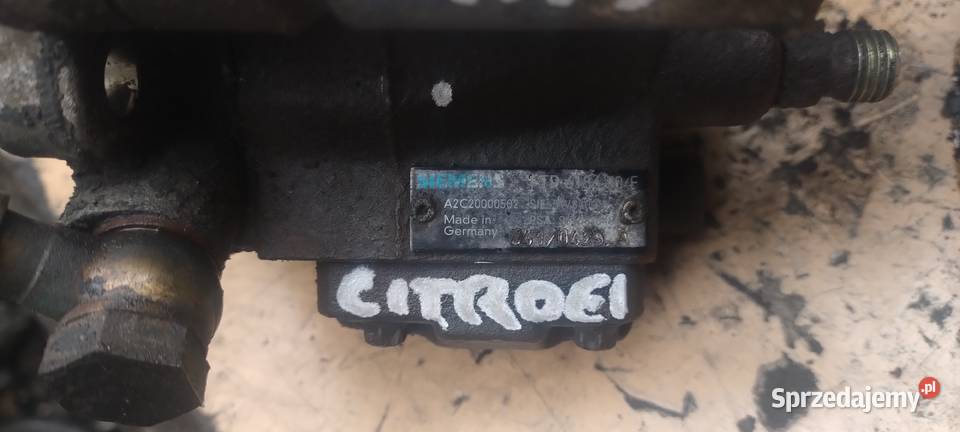 CITROEN PEUGEOT 20HDI pompa wtryskowa 9636818480