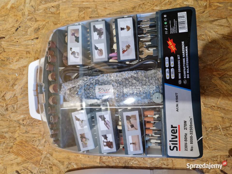Mini szlifierka wiertarka 270 W silver s10477 Głogowa