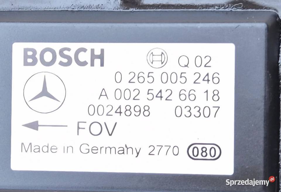 CZUJNIK ESP MB SPRINTER 906 VITO W639 W 639 Działoszyce