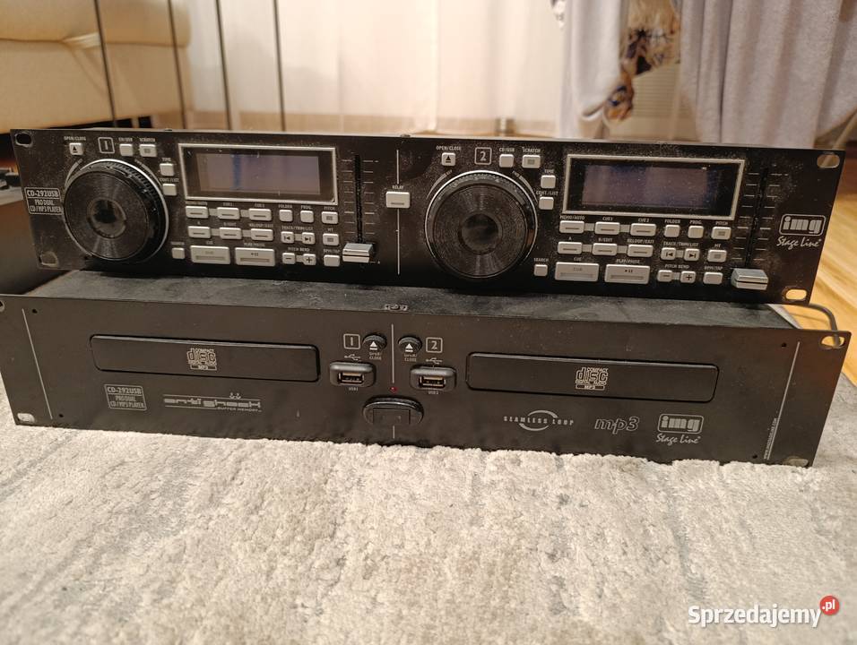 Podwójny odtwarzacz CDMP3 DJów IMG Stage Line łódzkie sprzedam