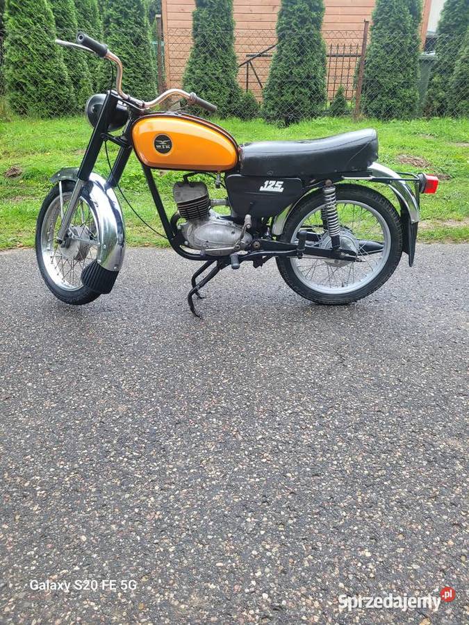 Wsk 125 ładny stan Rok produkcji 1977 warmińsko-mazurskie Iława