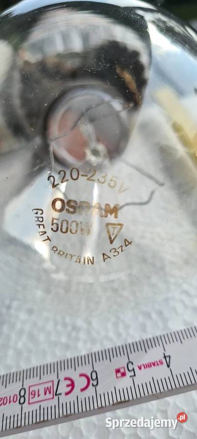 Żarówka przemysłowa E40500W dolnośląskie Wiśniowa sprzedam