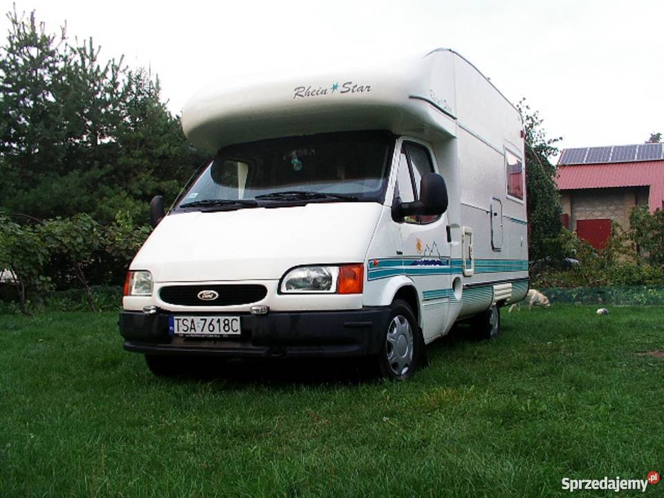 Ładny zadbany kamper Ford Transit Złota