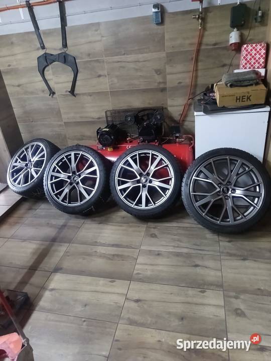 Oryginalne koła zimowe Alufelgi Audi Sport Opony i felgi Biała Podlaska sprzedam