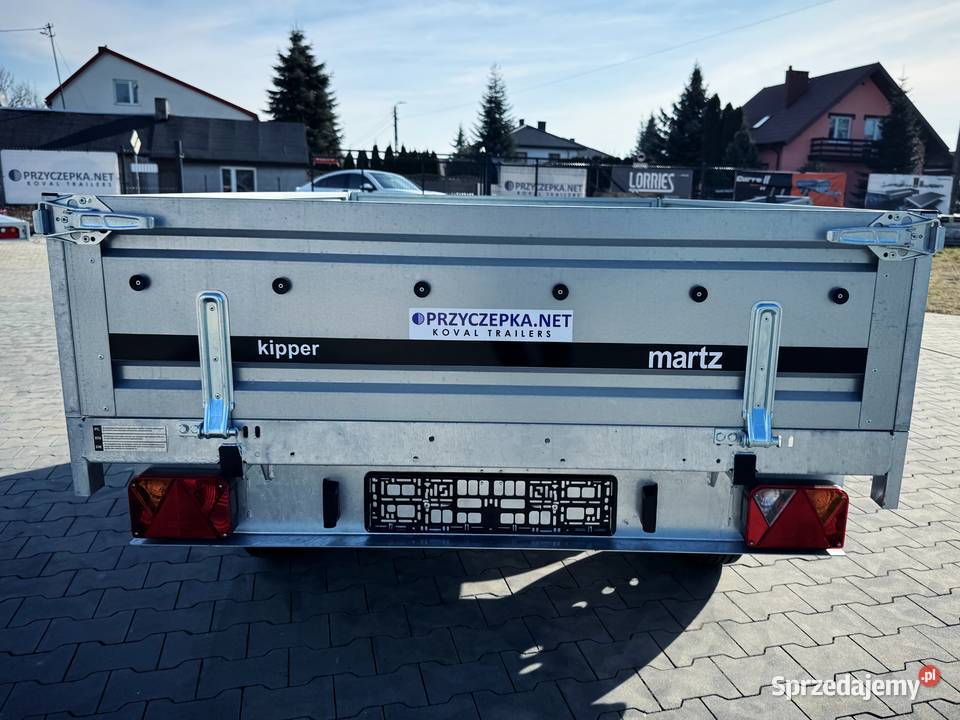 Przyczepa lekka MARTZ KIPPER 2502 S 075T KIPER pełny VAT Kowal sprzedam