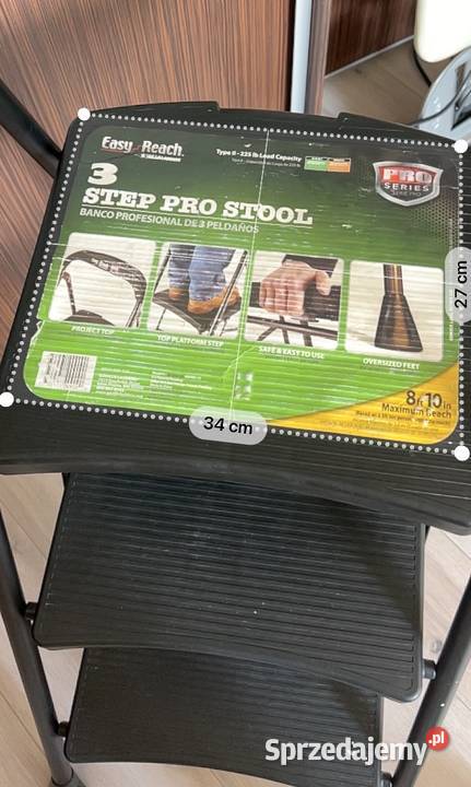 Drabina domowa 3stopniowa Easy Reach Pro mazowieckie Warszawa sprzedam
