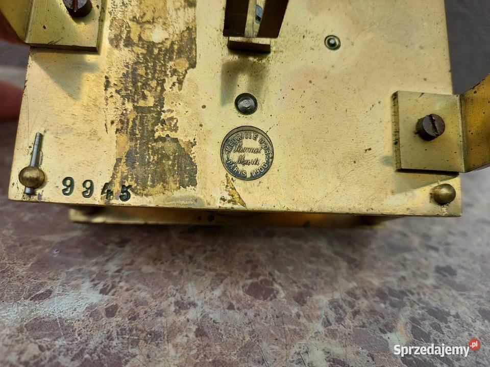 M074 Mechanizm starego zegara chodzik Samuel Tczew sprzedam