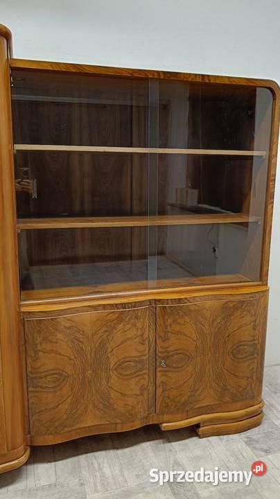 komoda z witryną i bieliźniarką design art deco łódzkie Radomsko