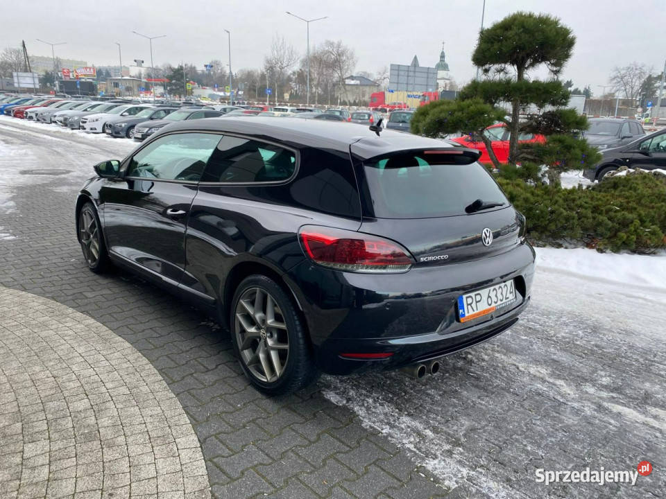 Volkswagen Scirocco LPG xenon manual navi czarny manualna Żory
