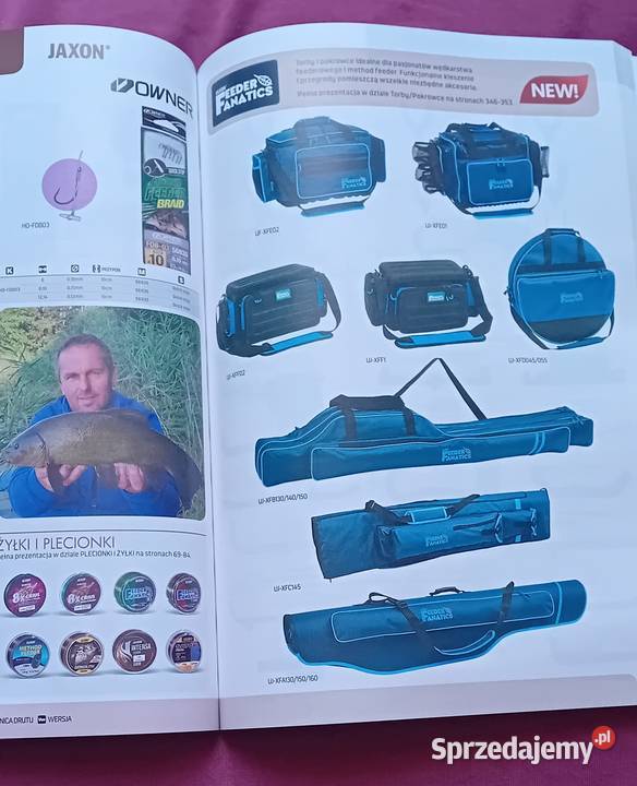 Katalog sprzętu wędkarskiego Jaxon 2025 r