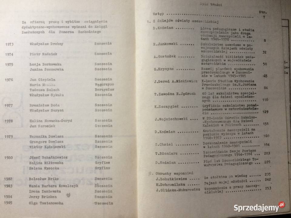 3299 40 Lat Szczecińskiej Oświaty Szczecin