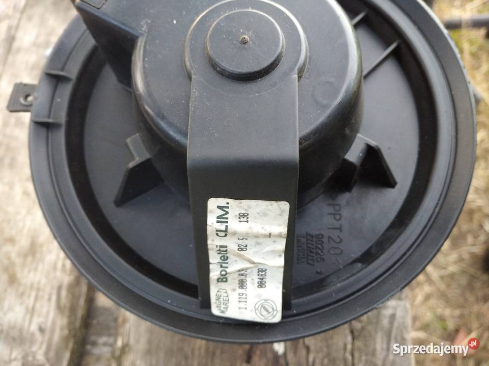 Wentylator dmuchawy alfa 145146 Rok produkcji 1996 Poznań