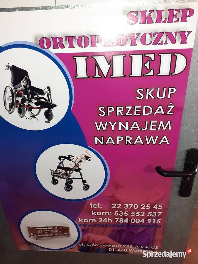 Balkonik Rehabilitacyjny Wysoki Ambona Warszawa