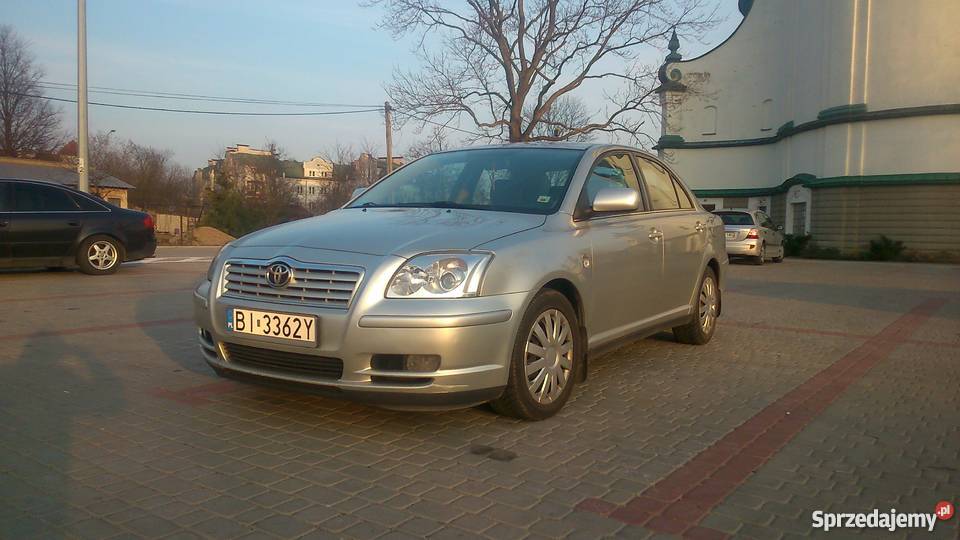 Toyota Avensis 20d4d 2003r Stan Bdb Białystok Sprzedajemypl