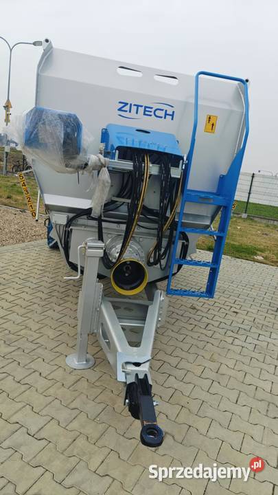 Wóz paszowy poziomy ZITECH 12 m3 paszowóz włoski Sochaczew