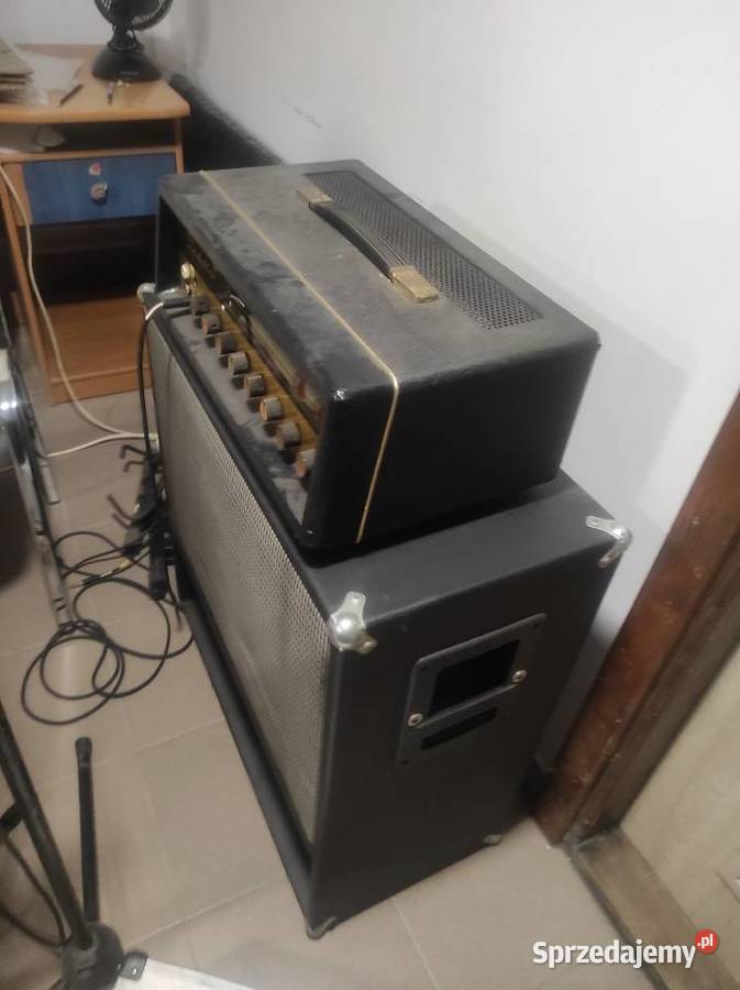 Lampowy zestaw do basu vintage Echolette BS 40 śląskie Żywiec