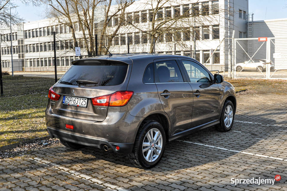 Mitsubishi ASX 2013 r Lift Bezwypadkowy Rok produkcji 2013 Wrocław